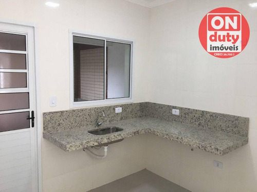 Imagem 6 de 12 de Casa Com 2 Dormitórios À Venda, 50 M² Por R$ 245.000,00 - Catiapoã - São Vicente/sp - Ca0978