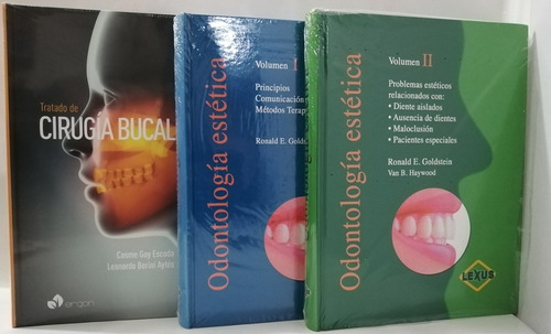 Cirugía Bucal Y Odontologia Estética 3 Tomos  