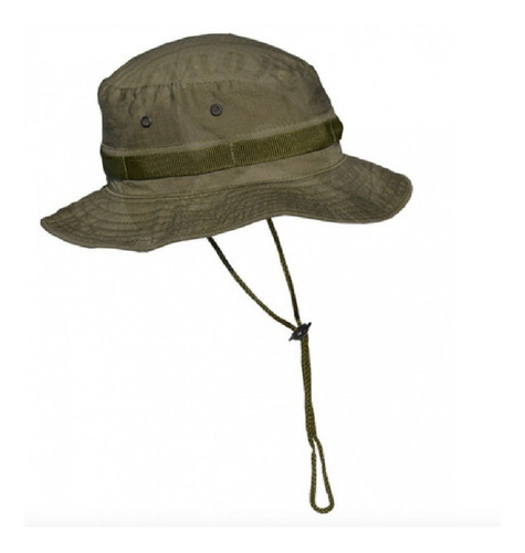 Sombrero Domi Australiano Boonie Verde Liso Militar Hat