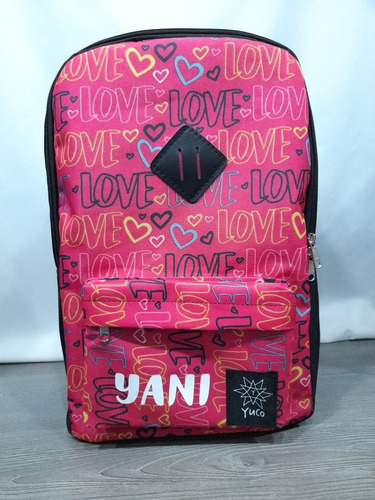 Bolso Patin Artistico Yuco Mochila Doble Compartimiento + Personalización