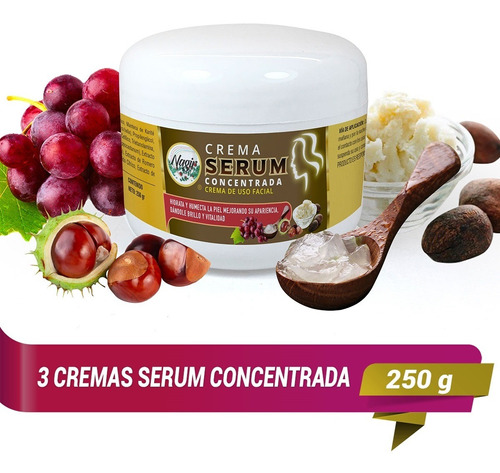 Crema Serum Concentrada Colágeno Elastina Vitamina C Nagir