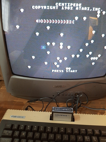 Video Juego Centipede Para Computadora Atari Xe,600,800. (Usado)