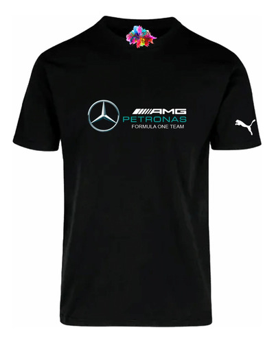 Playera F1 Petronas Fórmula Uno Mercedes Variedad De Colores