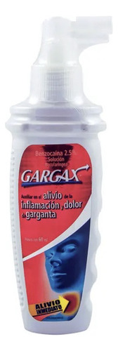 Gargax Solución Bucafaringea Para Dolor De Garganta