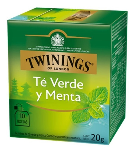 Imagen 3 de 5 de Té Twinings Té Verde Sabores (pack 12) /quetequieres