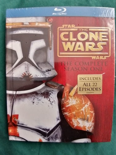 Bluray Star Wars Clone Wars Primera Temporada 