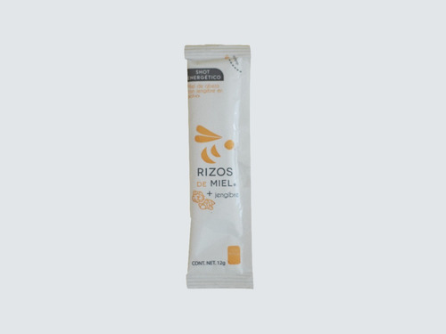 Sachet Miel Natural Con Jengibre 20 Pzs.