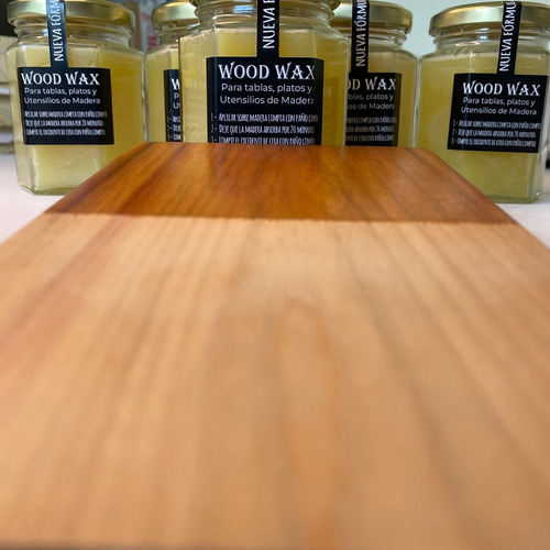 Imagen 4 de 4 de Cera De Carnauba Y Abejas, Sellador Para Maderas Y Cueros.