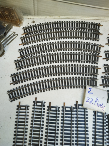 Lote Vías Líneas De Tren M2 (Usado)