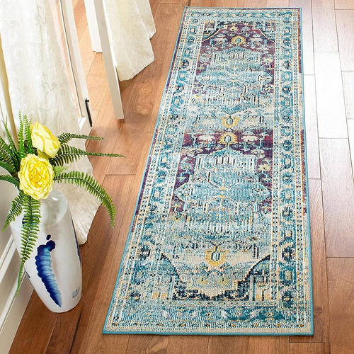 Alfombra Safavieh Crystal Collection Runner - 2'2  X 7', Ver