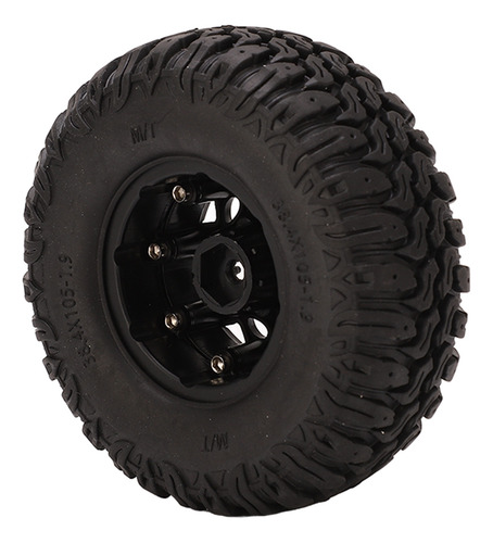 Ruedas De Goma Tipo S De Rc Accessories, 4 Unidades, 1,9 Pul