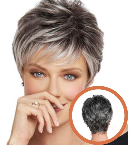 Pelucas Para Mujer Cabello Natural Peluca De Mujer De Estilo