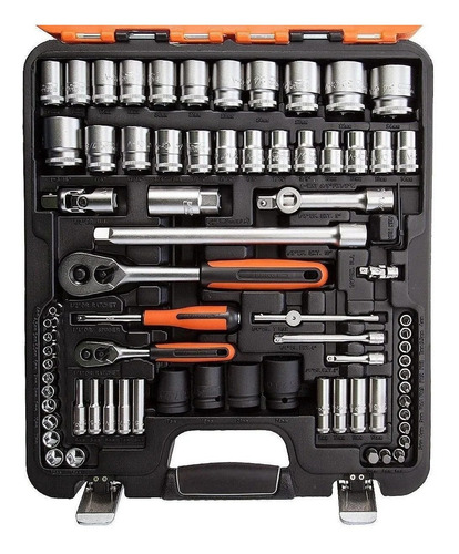 Set Herramientas Boca Llaves Tubos Caja Bahco 94p S87+7