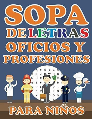 Sopa De Letras Oficios Y Profesiones Para Niños