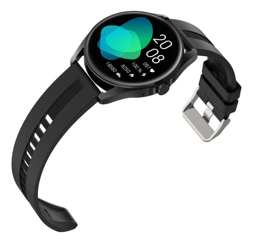 Smartwatch G-tide Reloj R3 Caja Azul Correa Negro Bisel Negro Diseño De La Correa Milanese