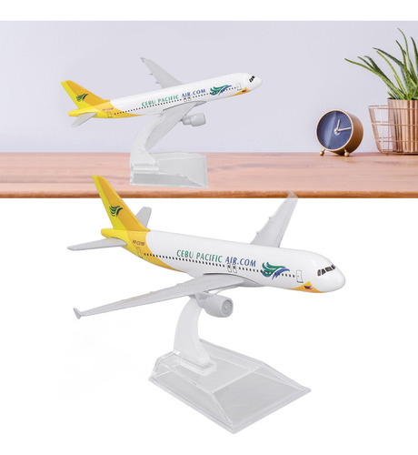 Avião Fundido Sob Pressão Modelo Alloy Home Simulated Exquis