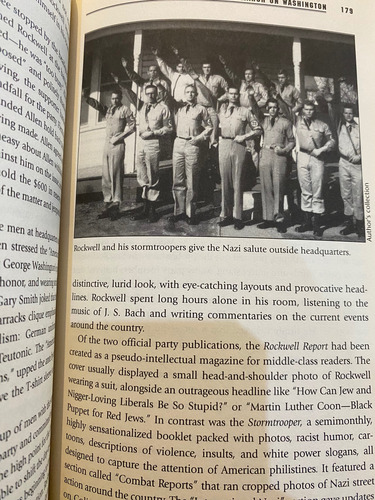 Hate. George Lincoln Rockwell And The American Nazi Party. (Usado)