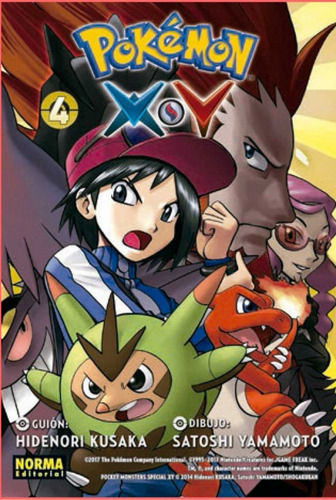 Pokémon Xy 4 (libro Original)