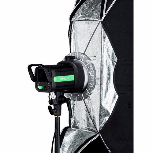 Imagen 6 de 6 de Soft Box Strip Grid Phottix Solas 35x140cm Montura Bowens