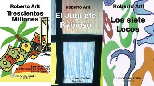 Lote X 3 Libros - Roberto Arlt 