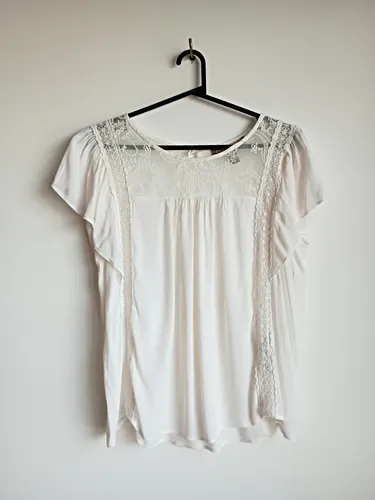 Blusa blanca forever 21 hotsell