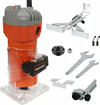 Comprar Fresadora Router 1\u002F4 PuLG 6mm Rebajadora Daewoo Daer600 550w