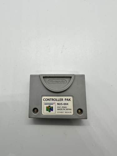 Controller Pak N64 A Original (Usado)
