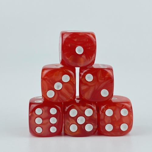 4 Juego De Dados De 10x 6 Caras, Juego De Dados 4 Piezas