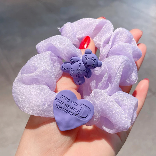 Accesorios Para El Cabello Azul Con Flores Primaverales, Cor