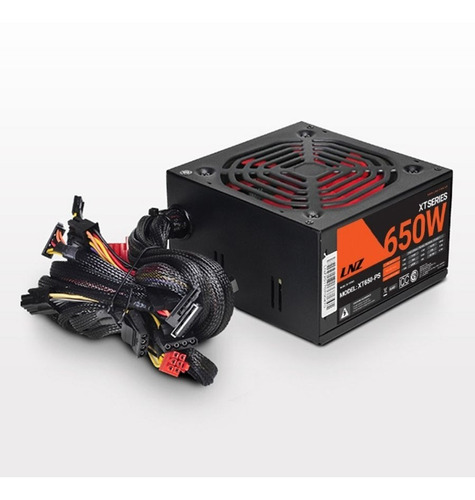 Fuente De Alimentacion Para Pc Lnz 650w Xt Series 115v/230v