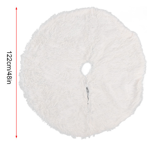 Faldones Para Árbol De Navidad Uk Plug L, 122 Cm, Blancos, S