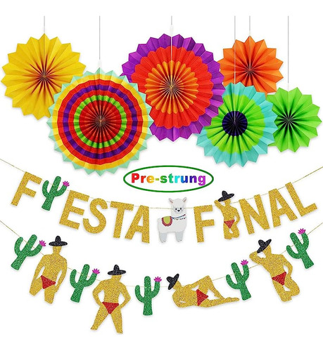 Ecore Fun Banner Mexicano Para Decoracion Tematica Despedida
