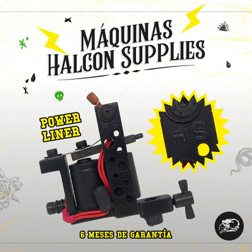 Maquina Bobinas Para Tatuar Bulldog Hs Power Lin- Tattoo Pro