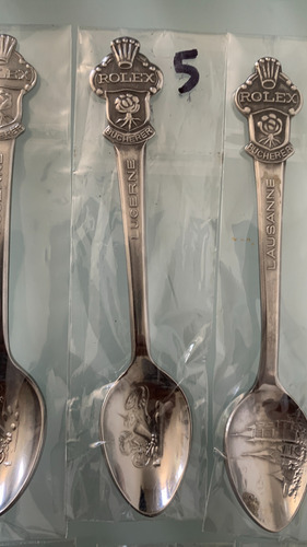 Cucharitas Rolex Bucherer Of Switzerland (Usado)