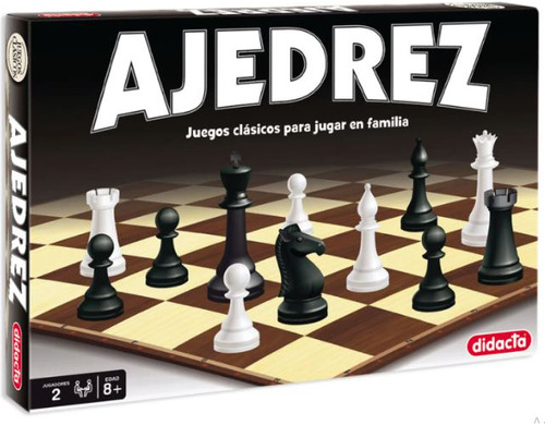 Juego De Mesa Ajedrez Didacta Flaber