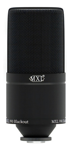 Micrófono Mxl 990 Condensador Cardioide Color Negro