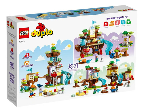 Lego Duplo 10993 Casa Da Árvore 3 Em 1 126 Peças - Quantidade De Peças 126