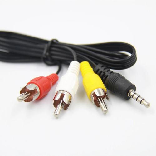 Cable Av Plug 3.5 A 3 Rca Audio Video