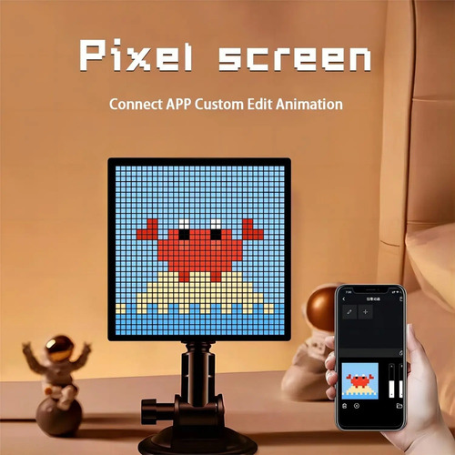 Tela De Controle De Celular Q6led App 16x16, Noite Programáv