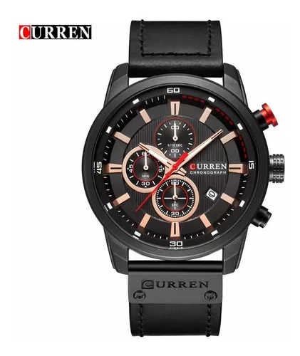Relogio Masculino Curren M8291 Cronografo Em Cores Diversas