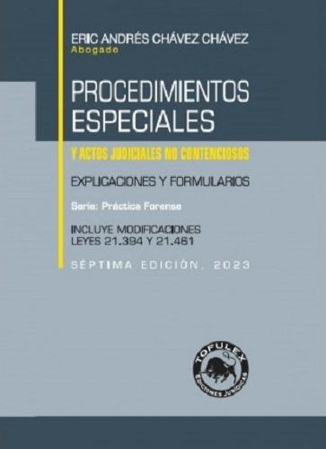 Procedimientos Especiales Y Actos Judiciales No Contenciosos