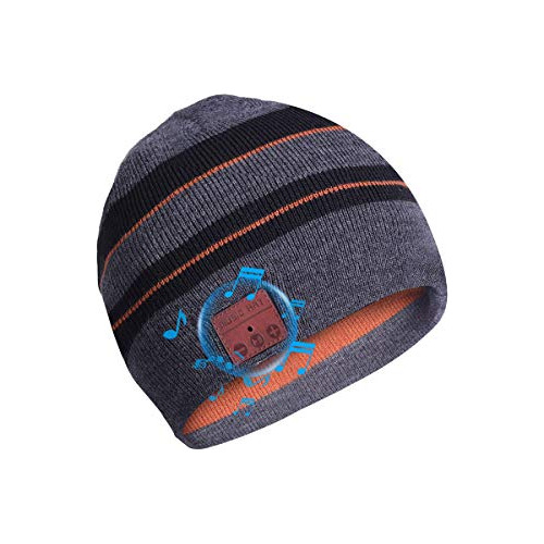 Bluetooth Beanie Hat, 5.0 Unisex Wireless Headphone Bea...