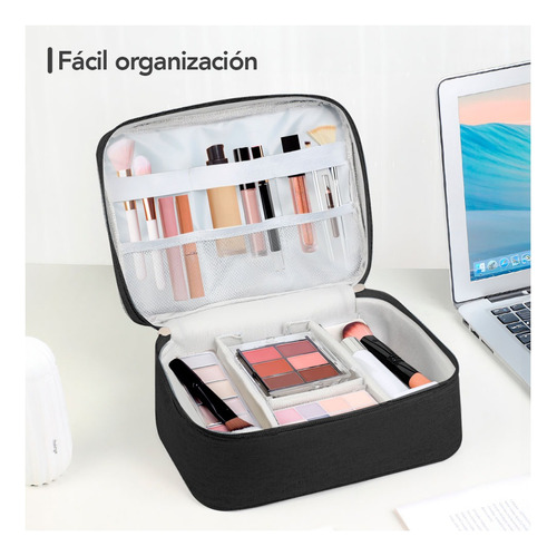 Neceser De Maquillaje Cosméticos Portátil Bw1