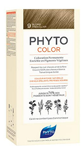 Coloración Permanente Cab Phyto Phytocolor Color De Cabello 