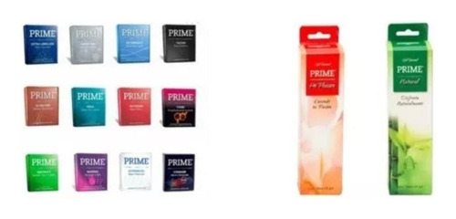 Preserv. Prime 12 Cajas X 3u (36u)  A Elección + Gel 22g