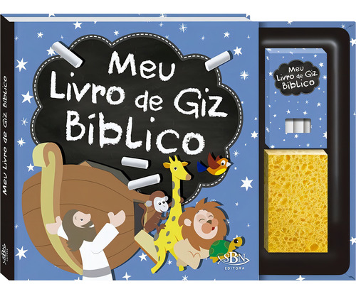Meu livro de Giz Bíblico, de © Todolivro Ltda.. Editorial SBN, capa dura em português, 2019
