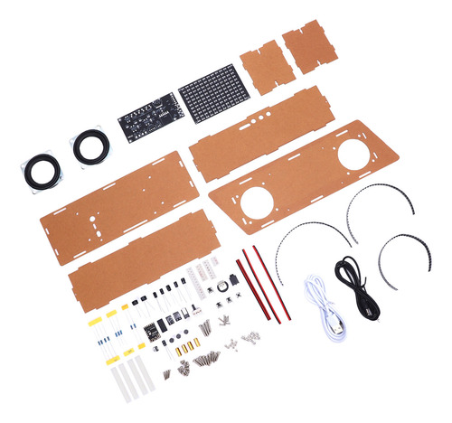 Kit De Altavoces Spectrum Sound Led Rhythm Fm Soldering Prac