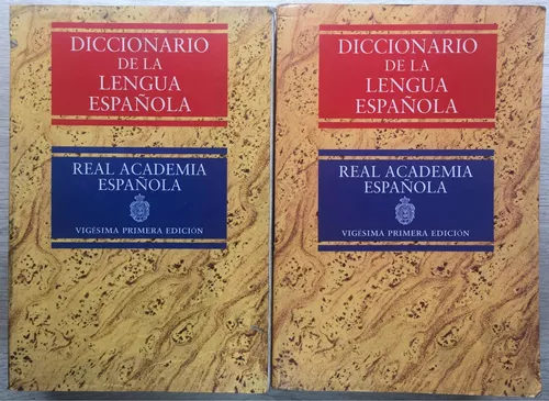 Diccionario Real Academia Española Rae (1992) 21 Edición