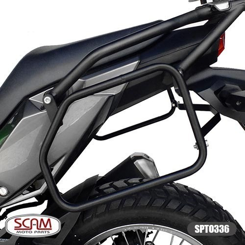 Imagem 5 de 7 de Afastador Alforge Kawasaki Versys X300 2018+ Preto