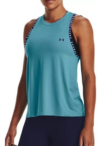 Tank Top Fitness Under Armour Knockout 2.0 Azul Mujer 137858
